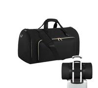 Garment Travel Bag - 2 in 1 Storage Organizer, Convertible Suit Bag with Hanging Compartment, Compact Travel Container, Business Clothing Pack, Luggage Bags for Men Women Airport Use