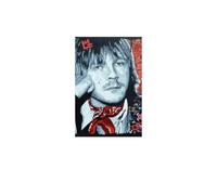 GARMERS Impression sur toile portrait Renaud Sechan pour la maison, le bureau, la salle de classe, etc. Décoration murale 30 x 45 cm, style sans cadre