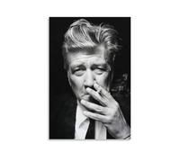 GARMERS Impression sur toile vintage David Lynch pour la maison, le bureau, etc. Décoration murale 20 x 30 cm