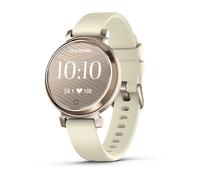 Montre connectée Garmin Lily® 2 or crème avec bracelet silicone Blanc coco