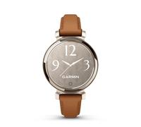 Garmin - 010-02839-72 - Lily 2 Cream Gold avec bracelet en cuir camel