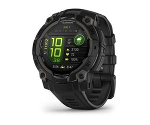 Garmin - 010-02936-00 - InstinctÂ® 3 - 45 mm AMOLED Noir avec bracelet interchangeable en silicone