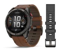Garmin - 010-03199-40 - Montre connectée - Fenix ??8 Pro 51 mm - Bracelet en cuir marron