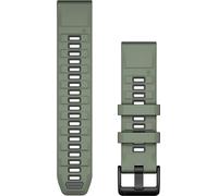 Garmin 010-13392-04 Bracelet silicone Quickfit 22 mm vert pâturage/graphite