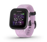 Garmin Bounce™, montre intelligente pour enfants, messagerie vocale et texte bidirectionnelle, suivi de l'emplacement, lilas floral