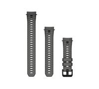Garmin Instinct® E-40 Mm 20 Mm Silicone Strap Argenté Charcoal
