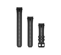Garmin Instinct® E-40 Mm 20 Mm Silicone Strap Argenté Black
