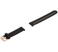 Garmin Bracelet à dégagement rapide, 20 mm, noir avec matériel or rose