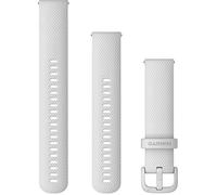 Garmin Bracelet de montre à dégagement rapide, silicone blanc et matériel (010-13021-01), TU