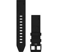 Garmin QuickFit 22 Bracelet de montre en cuir noir