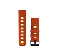 Garmin Bracelet de Montre Officiel QuickFit, 26mm,Silicone,Automne/Orange | Remplacement facile du bracelet sans outil, Maintien de qualité, Confort au quotidien, Personnalisez le style de votre montre