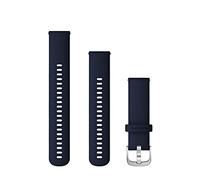 Garmin - Bracelet de montre Quick Release 22mm - silicone Bleu foncé boucle Silver