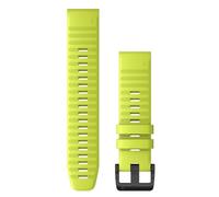 Garmin - Bracelet de rechange - Bracelet Quickfit 22 silicone jaune en Silicone - Jaune Jaune