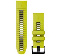 Garmin - Bracelet de rechange - Bracelet QuickFit 26mm Silicone Jaune / Graphite en Silicone Jaune