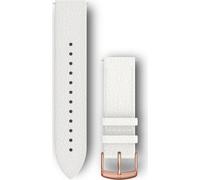 Garmin bracelet de remplacement 20mm cuir blanc/or rose