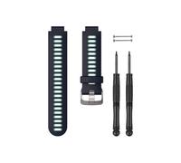 Garmin Strap Noir Midnight Blue / Frost Blue