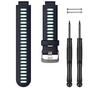 Garmin Strap Noir Midnight Blue / Frost Blue