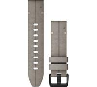 Garmin bracelet de remplacement QuickFit20 cuir velours gris/gris