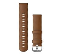 Garmin Bracelet en cuir Connexion Garmin 22 mm Marron Marron