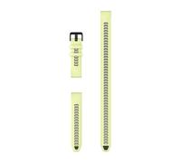 Garmin Bracelet en Silicone Quickfit 20mm, Citron Avec Adaptateur Extra-Lungo Pe
