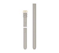 Garmin Bracelet en Silicone Quickfit 20mm, Light Sand Avec Adaptateur Extra-Lung