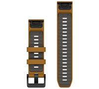 Garmin Bracelet de montre QuickFit 22 mm Silicone 010-13392-03 Marron Autumn / Pebble Gray