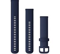 Garmin Bracelet original 20 mm Quick Release Silicone Bleu marine 20 mm Casual