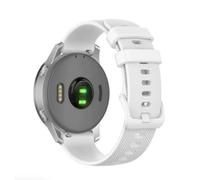Garmin Bracelet Quick Release/ 22mm/ Silicone/ Blanc avec fermoir Silver - Notre sélection de bracelets pour montres électroniques