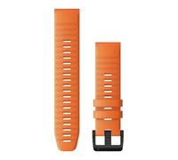 Garmin Ember Orange Silicone - Quick Fit - 22Mm - Fenix 5/5 Plus /Fenix 6 Orange