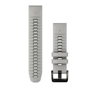 Garmin - Bracelet silicone Quickfit® 22 mm - Beige / Argenté Fog Gray / Moss