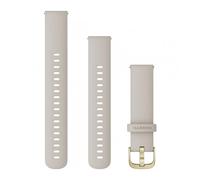 Garmin Bracelet silicone Connexion Garmin 18 mm Light Sand / Gold Beige