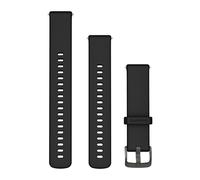 Garmin Bracelet silicone Connexion Garmin 20 mm Black / Slate Noir