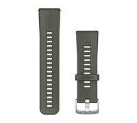 Garmin Bracelet Quick Release 24 mm Silicone Argenté Moss