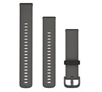 Garmin bracelet vivoactive 6 (exclusivité Amazon) 20mm Quick Release - Silicone Gris