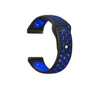 Garmin D2 Air Strap with Holes, Dual-Color Silicone, Blue Dark Gray