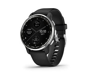 Garmin D2™ Air X10 Montre intelligente aviateur à écran tactile avec GPS, météo, appels et SMS, fonctions santé et bien-être et plus encore, noir