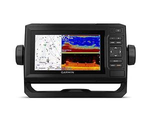 Garmin Echomap UHD 6.2", 0.7 kg, transducteur GT24, Traceur de Cartes LCD avec Carte Mondiale