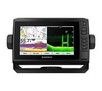 Garmin ECHOMAP UHD 72Cv, Traceur de Cartes tactiles à Assistance à clé 7" avec Fond de Carte Mondiale et transducteur GT24UHD-TM