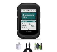 Garmin Edge MTB Ordinateur de vélo GPS robuste avec cartes de sentiers préchargées en couleur et suivi avancé des performances pour VTT avec kit de nettoyage et plus encore