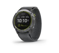 Garmin Enduro - Acier avec (Bracelet Gris UltraFit Nylon) Gris - Montres cardio-GPS