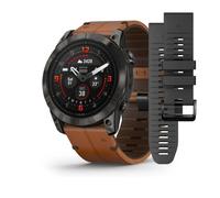 Garmin EPIX PRO GEN 2 Sapphire Cuir Brun + Silicone Noir 51mm 010-02804-30