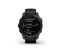 Garmin - Epix Sapphire Titane - Montre GPS Black DLC / Bracelet Noir -