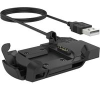 Garmin Fenix 3 Hr Chargeur,Cradle Base De Chargeur Station D'accueil Chargeur Pour Garmin Fenix 3 Hr/Fenix 3/Quatix 3 Smart Watch,Avec Cable De Micro Usb,Noir