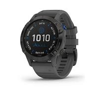 Garmin Fenix 6 Pro Solar Montre smart GPS, noir/gris