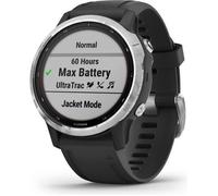 FENIX 6S SOLAR SILVER BRACELET NOIR