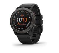 Garmin fenix 6X Solar Titanium DLC schwarz/grau