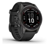 GARMIN Fenix 7s Pro Sapphire Solar - Femme - Noir - taille Unique- modèle 2025