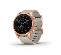 Garmin Fenix 7S Sapphire Solar Edition 42MM Rose Gold Titane Coque Limestone Les