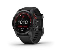 Garmin - fenix 7S Solar - Montres GPS multisports connectée haute performance - Gray avec bracelet noir - Boitier 42mm