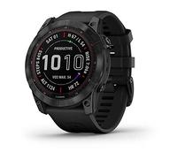 Garmin Fenix 7X Sapphire Solaire Noir DLC-Titan